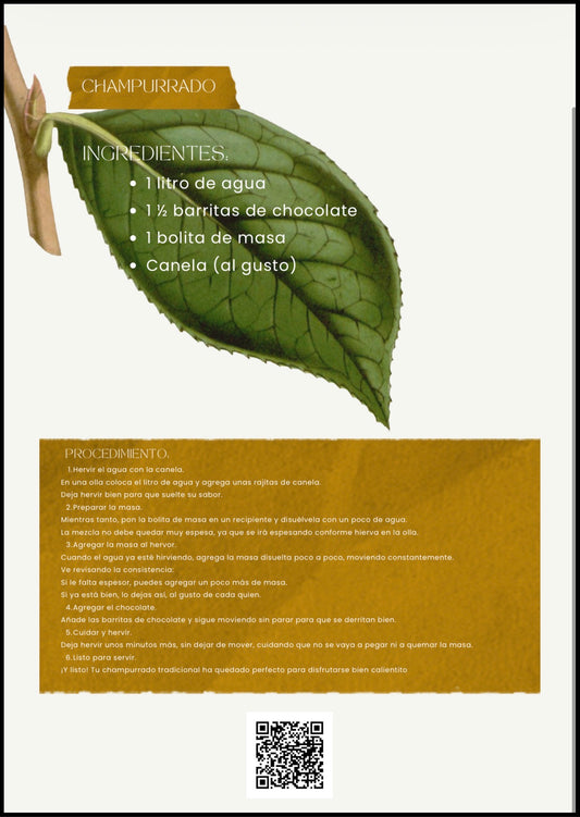 CALENDARIO YEYE OJITOS CHAMPURRADO